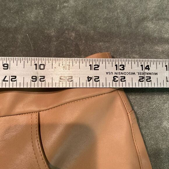 #140 BLANK NYC High Waist Cropped Vegan Leather pants - Picture 9 of 11